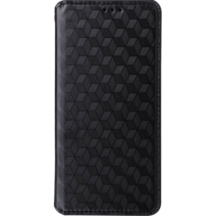 Чехол Deexe Rhombus Book для Xiaomi Poco F9 Ultra - Black: фото 7 из 10