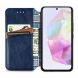 Чехол Deexe Rhombus Wallet для Samsung Galaxy A35 (A356) - Blue (348086L). Фото 2 из 6