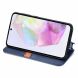 Чехол Deexe Rhombus Wallet для Samsung Galaxy A35 (A356) - Blue (348086L). Фото 3 из 6