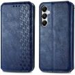 Чехол Deexe Rhombus Wallet для Samsung Galaxy A35 (A356) - Blue (348086L)