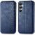 Чехол Deexe Rhombus Wallet для Samsung Galaxy A35 (A356) - Blue: фото 1 из 6