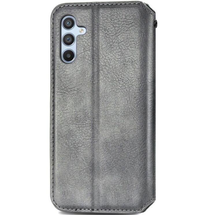 Чехол Deexe Rhombus Wallet для Samsung Galaxy A36 (A366) / A56 (A566) - Grey: фото 5 из 9