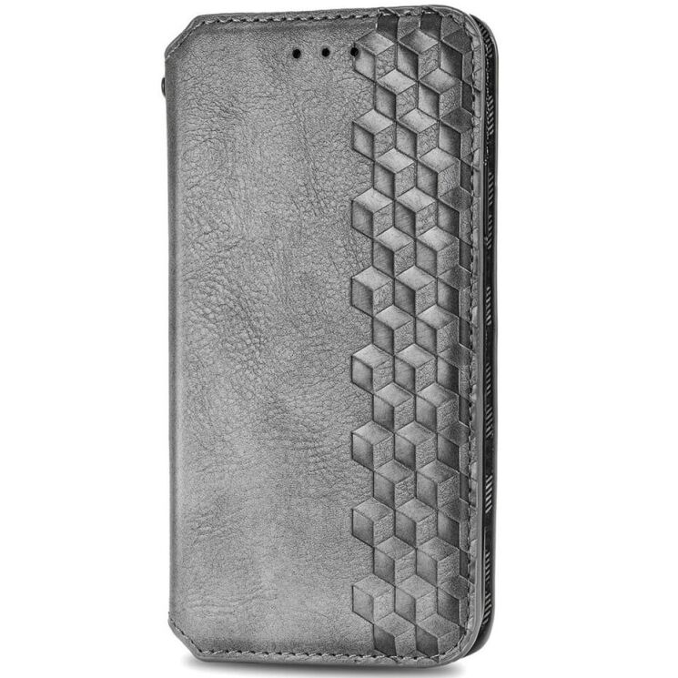 Чехол Deexe Rhombus Wallet для Samsung Galaxy A36 (A366) / A56 (A566) - Grey: фото 4 из 9