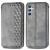 Чехол Deexe Rhombus Wallet для Samsung Galaxy A36 (A366) / A56 (A566) - Grey: фото 1 из 9