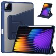 Чехол Deexe Rotary Case для Xiaomi Pad 7 / 7 Pro - Dark Blue (369023DB)