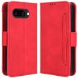 Чехол Deexe Wallet Stand для Google Pixel 9a - Red (375403R)