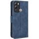 Чехол Deexe Wallet Stand для Infinix Hot 12i (X665) - Blue (305012L). Фото 7 из 7