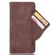 Чохол-книжка з кишеньками Deexe Wallet Stand для Infinix Note 11 (X663B) / Note 12 (X663) - Brown (303700Z). Фото 3 з 9