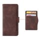 Чохол-книжка з кишеньками Deexe Wallet Stand для Infinix Note 11 (X663B) / Note 12 (X663) - Brown (303700Z). Фото 4 з 9