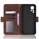 Чохол-книжка з кишеньками Deexe Wallet Stand для Infinix Note 11 (X663B) / Note 12 (X663) - Brown (303700Z). Фото 7 з 9