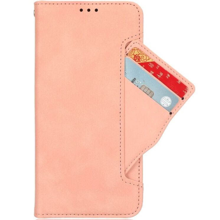 Чохол Deexe Wallet Stand для Samsung Galaxy A35 (A356) - Pink: фото 5 з 7