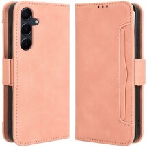 Чехол Deexe Wallet Stand для Samsung Galaxy A35 (A356) - Pink: фото 1 из 7