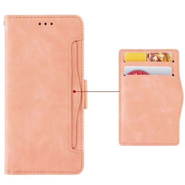 Чохол Deexe Wallet Stand для Samsung Galaxy A35 (A356) - Pink: фото 4 з 7