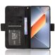 Чехол Deexe Wallet Stand для TECNO Pova 6 - Black (354102B). Фото 2 из 8