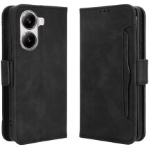 Чохол Deexe Wallet Stand для Xiaomi Poco X7 Pro - Black: фото 1 з 7