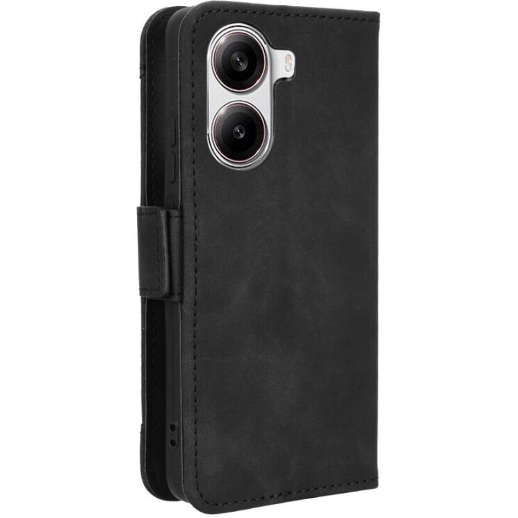 Чохол Deexe Wallet Stand для Xiaomi Poco X7 Pro - Black: фото 6 з 7