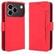 Чехол Deexe Wallet Stand для ZTE Blade A76 - Red (402902R). Фото 1 из 15
