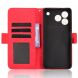 Чехол Deexe Wallet Stand для ZTE Blade A76 - Red (402902R). Фото 3 из 15