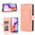 Чехол Deexe Wallet Stand для ZTE Nubia V70 Max - Pink: фото 1 из 15