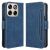Чехол Deexe Wallet Stand для ZTE Nubia V70 - Blue: фото 1 из 7