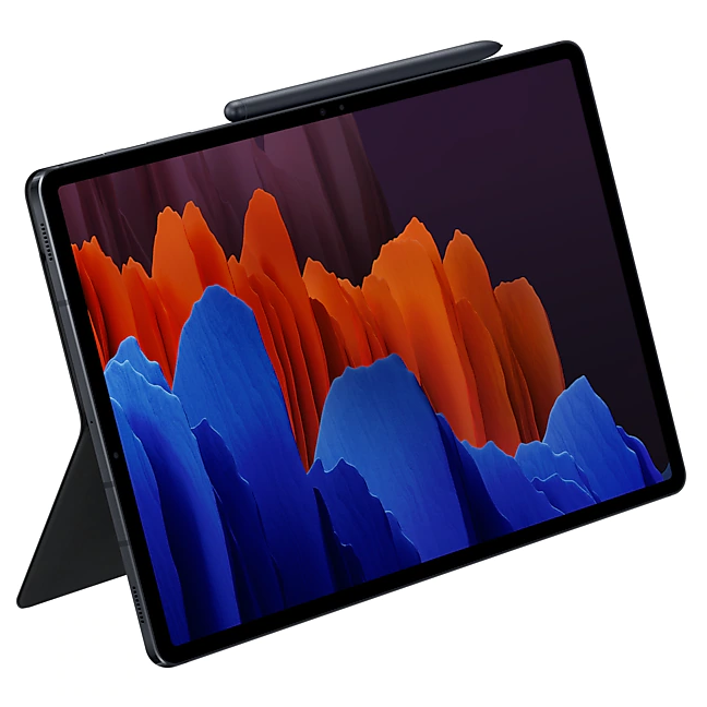 Чехол-клавиатура Book Cover Keyboard для Samsung Galaxy Tab S7 Plus (T970/975) / S8 Plus (T800/806) EF-DT970BBRGRU - Black: фото 6 из 8