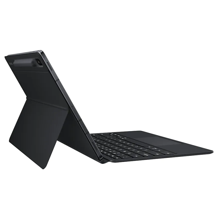 Чехол-клавиатура Book Cover Keyboard для Samsung Galaxy Tab S7 Plus (T970/975) / S8 Plus (T800/806) EF-DT970BBRGRU - Black: фото 5 из 8