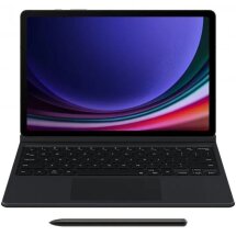 Чехол-клавиатура Book Cover Keyboard для Samsung Galaxy Tab S9 Plus / S9 FE Plus (X810/816/610/616) EF-DX815BBEGUA - Black: фото 1 из 9
