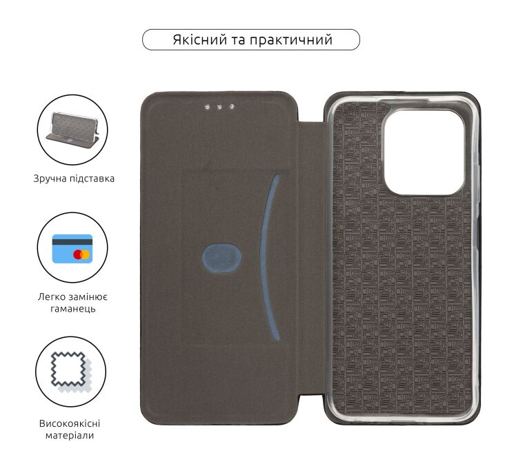 Чехол-книжка ArmorStandart G-Case для Infinix Smart 9 (X6532) / Hot 50i (X6531) - Blue: фото 3 из 3