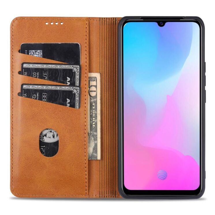 Чохол-книжка AZNS Classic Series для VIVO V21e - Brown: фото 5 з 10