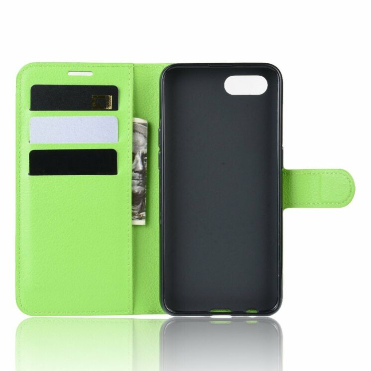 Чехол-книжка Deexe Book Type для Realme C2 - Green: фото 3 из 6