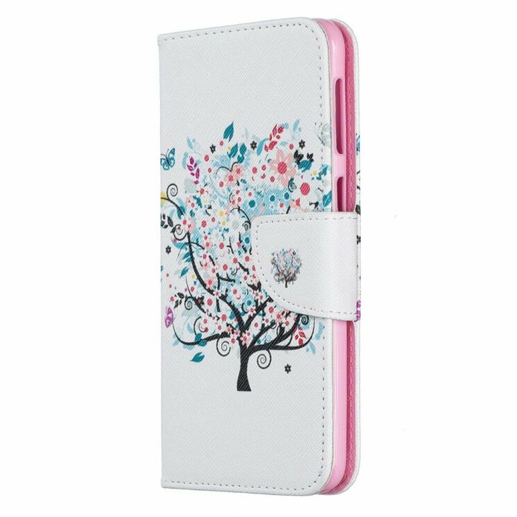 Чохол-книжка Deexe Color Wallet для Samsung Galaxy M30 (M305) / A40s (A407) - Flowered Tree: фото 2 з 8
