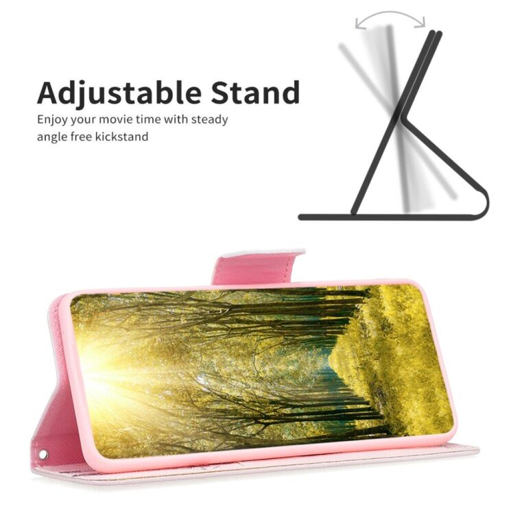 Чехол-книжка Deexe Color Wallet для Samsung Galaxy S24 (S921) / Galaxy S25 (S931) - Plum Blossom: фото 6 из 7