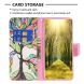 Чехол-книжка Deexe Color Wallet для Samsung Galaxy S24 (S921) / Galaxy S25 (S931) - Plum Blossom (347149G). Фото 7 из 7