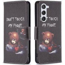 Чехол-книжка Deexe Color Wallet для Samsung Galaxy S24 (S921) / Galaxy S25 (S931) - Bear: фото 1 из 7