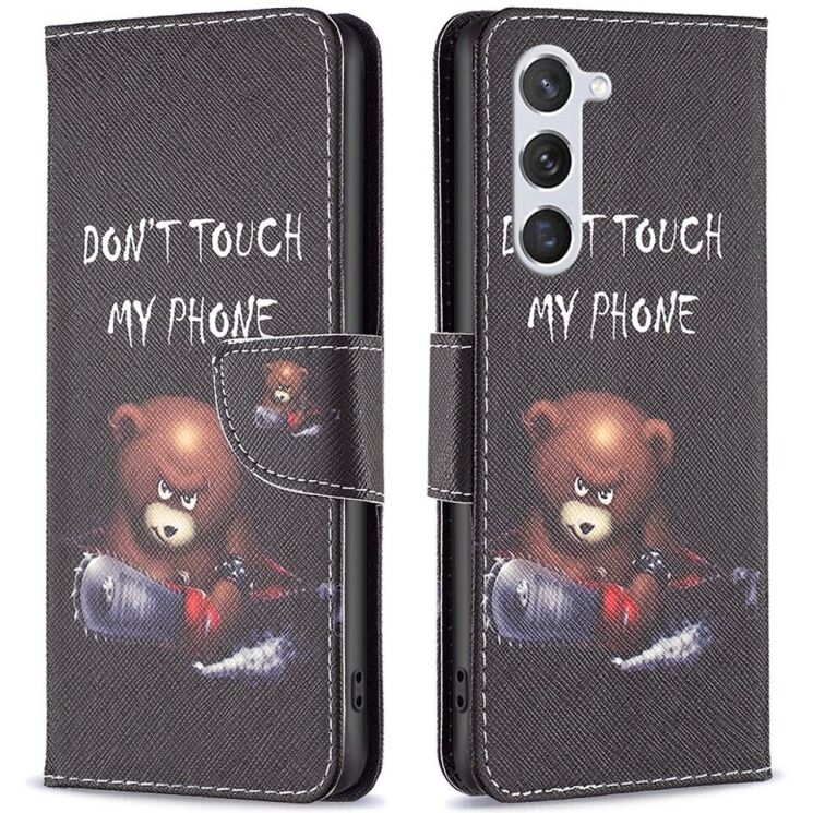 Чехол-книжка Deexe Color Wallet для Samsung Galaxy S24 (S921) / Galaxy S25 (S931) - Bear: фото 1 из 7