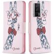 Чехол-книжка Deexe Color Wallet для Xiaomi Poco F5 Pro / Redmi K60 / Redmi K60 Pro - Giraffe (327221C)