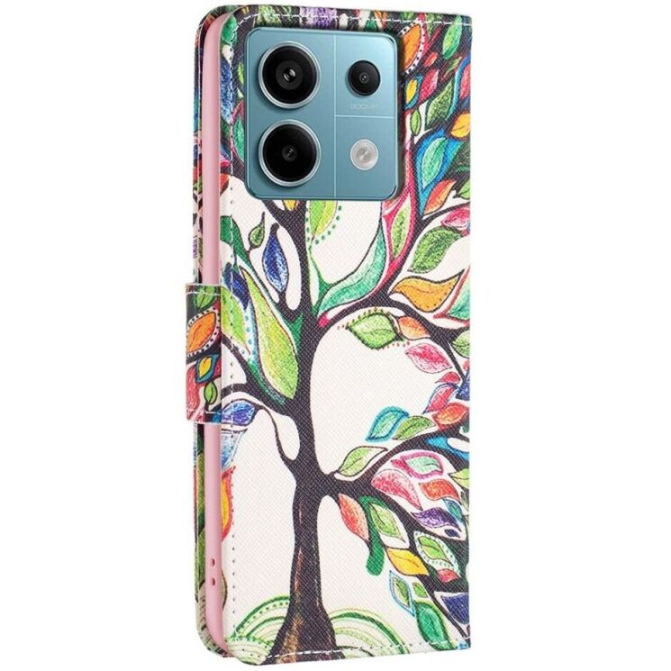 Чохол-книжка Deexe Color Wallet для Xiaomi Redmi Note 13 Pro 5G / Poco X6 - Life Tree: фото 3 з 6