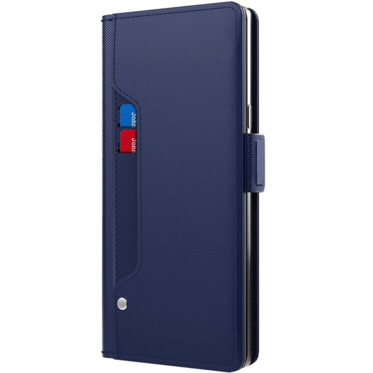 Чохол-книжка Deexe Eclipse Wallet для Motorola Moto G35 - Blue: фото 3 з 8