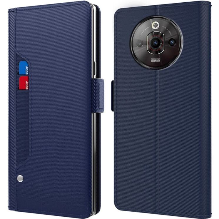 Чохол-книжка Deexe Eclipse Wallet для ZTE Nubia Focus Pro - Blue: фото 1 з 9