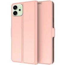 Чохол-книжка Deexe Faro Wallet для OPPO Reno 14 5G - Rose Gold: фото 1 з 7