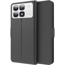 Чехол-книжка Deexe Faro Wallet для Xiaomi 14T - Black: фото 1 из 7