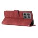 Чехол-книжка Deexe Lines Series для Motorola Moto G15 - Red (372627R). Фото 3 из 11
