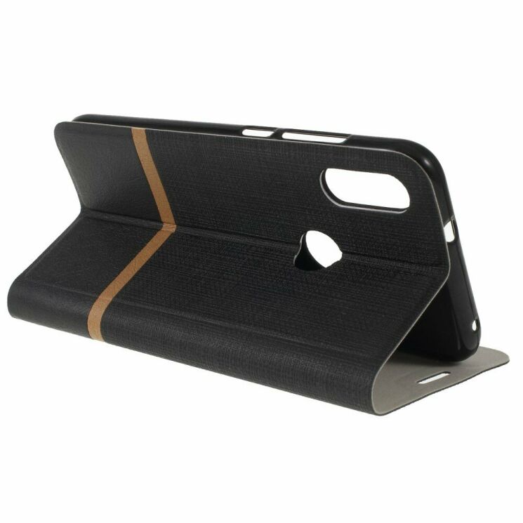 Чехол-книжка Deexe Lines Texture для Xiaomi Mi Play - Black: фото 5 из 6