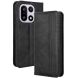 Чехол-книжка Deexe Retro Style для OnePlus 15 - Black (391307B). Фото 1 из 16