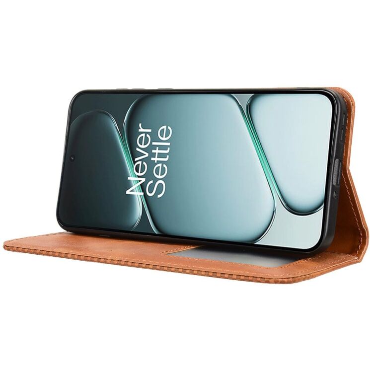 Чехол-книжка Deexe Retro Style для OnePlus 15R / Ace 6 / Ace 6T - Brown: фото 7 из 19