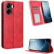 Чохол-книжка Deexe Retro Style для OPPO A6x - Red (406501R). Фото 2 з 19