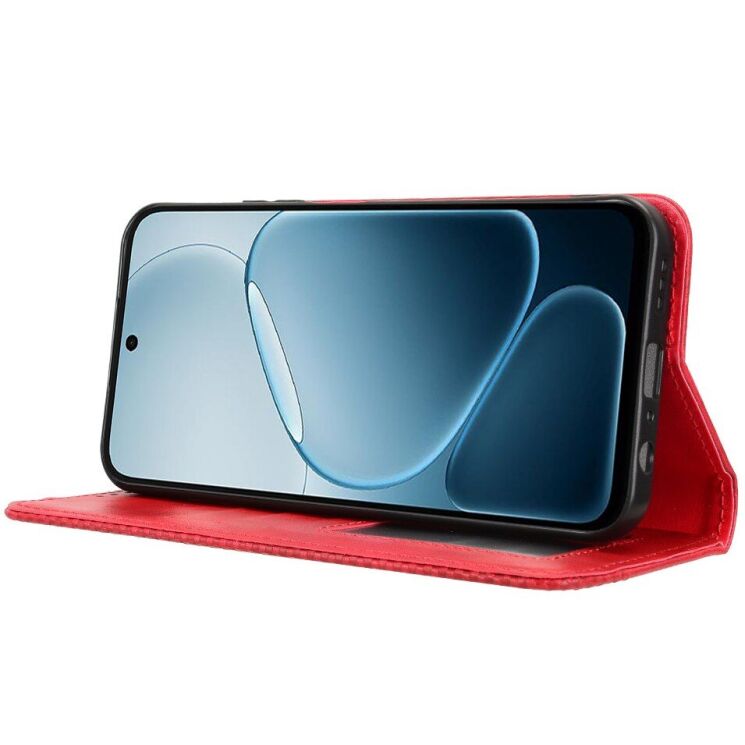 Чохол-книжка Deexe Retro Style для OPPO A6x - Red: фото 6 з 19