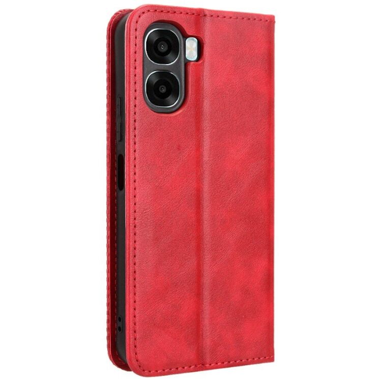 Чохол-книжка Deexe Retro Style для OPPO A6x - Red: фото 7 з 19