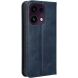 Чехол-книжка Deexe Retro Style для OPPO Reno 16 F/FS - Blue (413402L). Фото 8 из 17