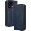 Чехол-книжка Deexe Retro Style для OPPO Reno 16 F/FS - Blue (413402L)